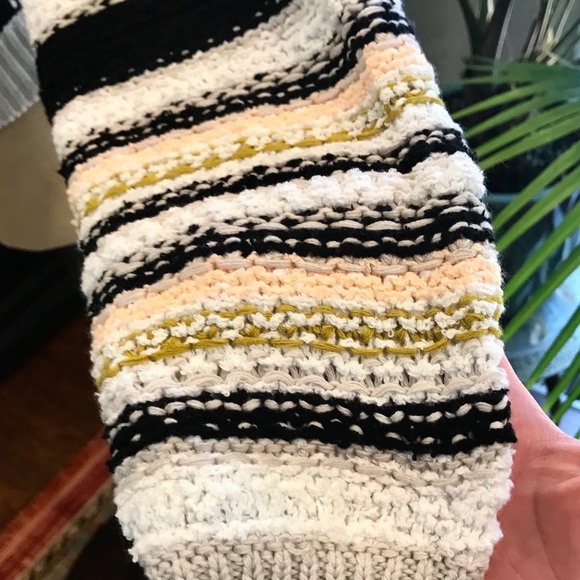 Free People Show Me Love stripe pull over sweater - Picture 9 of 14